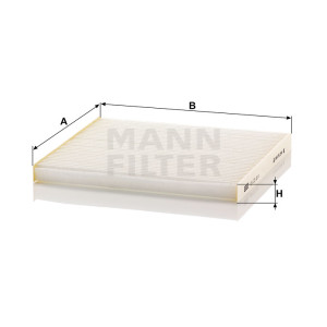 Фильтр салона MANN-FILTER CU 23 011